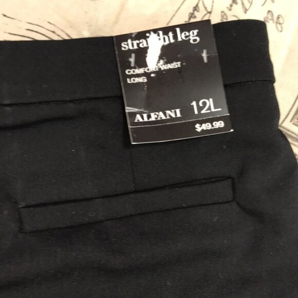 Alfani Modern Straight-Leg Pants - Picture 9 of 9